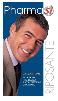 PHARMASI CALZA U 140D BLU43/45