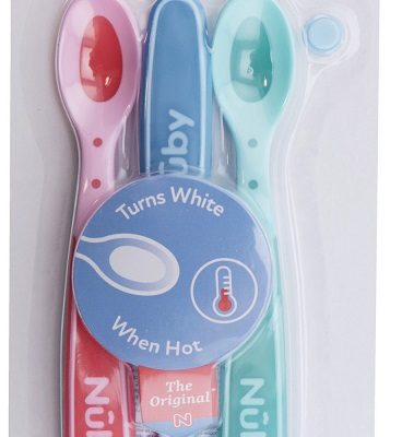 NUBY CUCCHIAINO TERMOSE +4M 2P