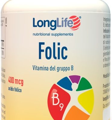 LONGLIFE FOLIC 400MCG 100CPR