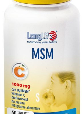 LONGLIFE MSM 1000MG 60TAV