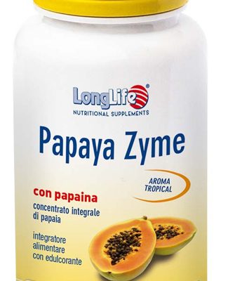 LONGLIFE PAPAYA ZYME 120CPR
