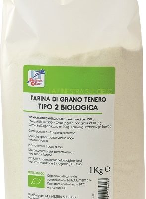 FARINA GRANO T TIPO 2 BIO 1KG