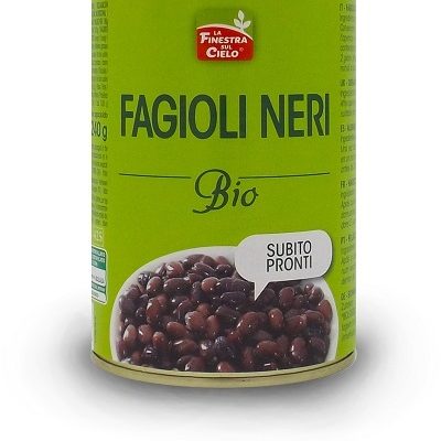 FAGIOLI NERI PRONTI BIO 400G