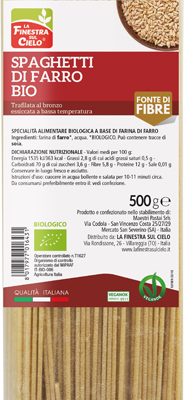 SPAGHETTI FARRO BIO 500G