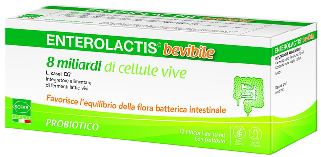 ENTEROLACTIS 12FL 10ML