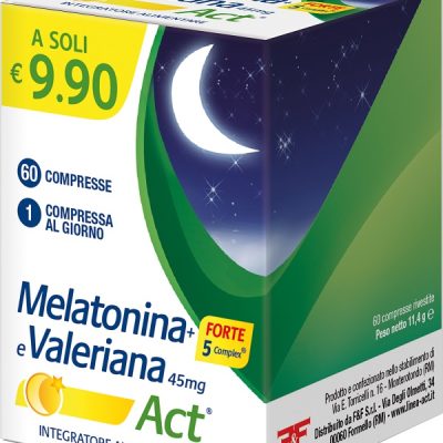 MELATONINA ACT +VAL+FT5C 60CPR