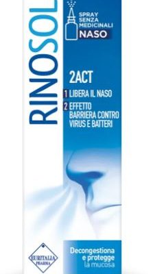 RINOSOL 2ACT SPRAY NASALE 15ML