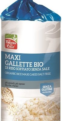 MAXIGALLETTE RISO S/S 200G BIO
