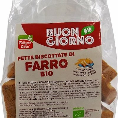 FETTE BISCOTTATE FARRO SL BIO
