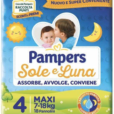 PAMPERS SOLE&LUNA MAXI 18PZ