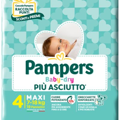 PAMPERS BD DOWNCOUNT MAXI 19PZ