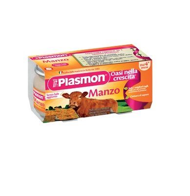 PLASMON OMOG MANZO 4X80G