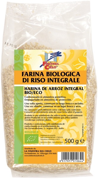 FARINA INT RISO BIO 500G