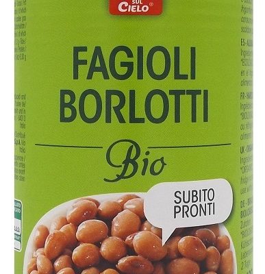 FAGIOLI BORLOTTI PRONTI BIO