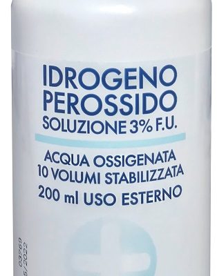 PEROSSIDO IDROGENO 3% 200ML